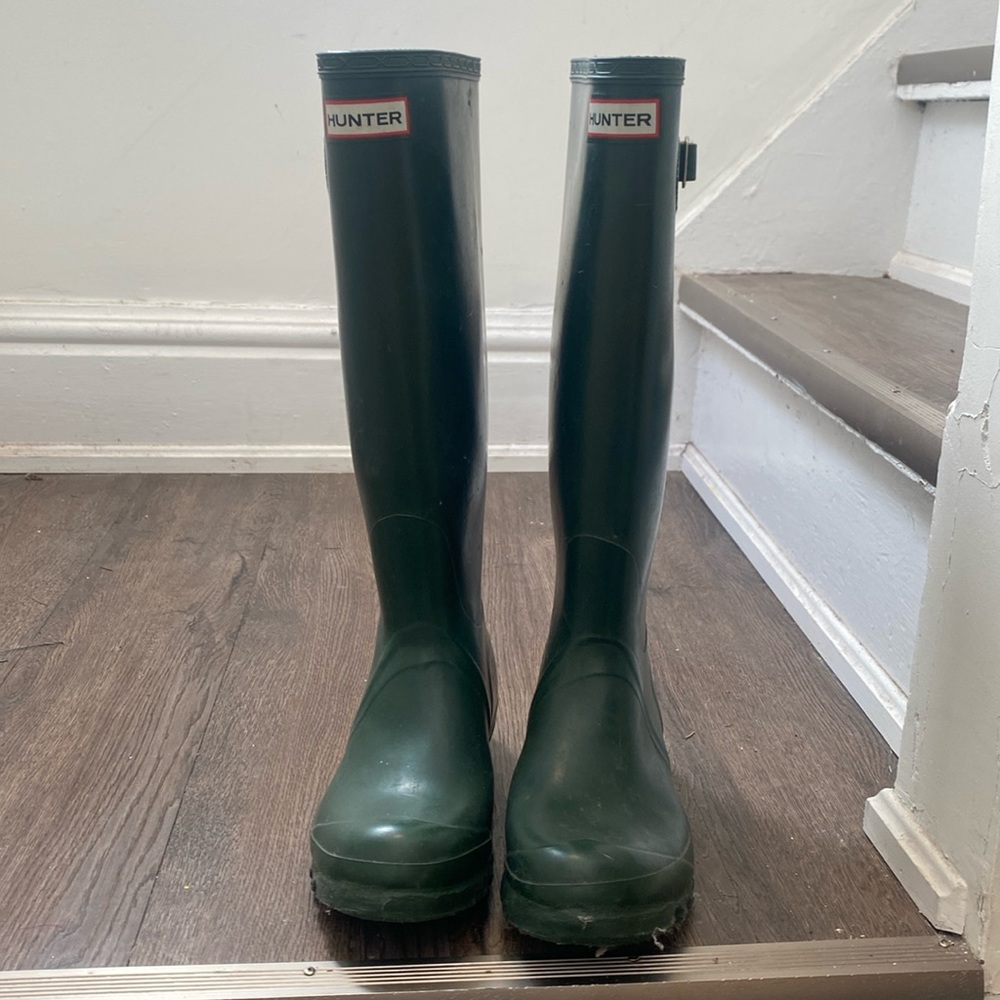 Hunter original women’s size 8 boots